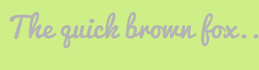 Image with Font Color B3B3B3 and Background Color CEEE88